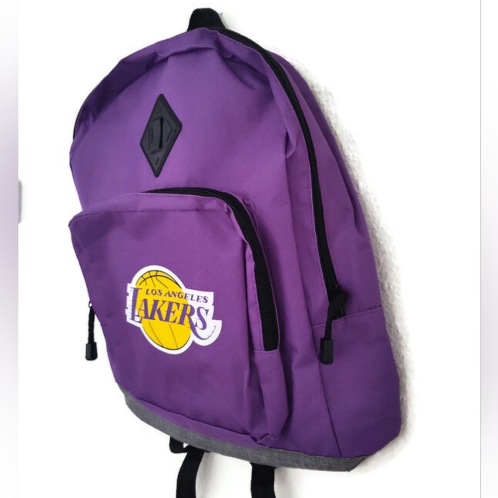 Purple Los Angeles Lakers Backpack New!